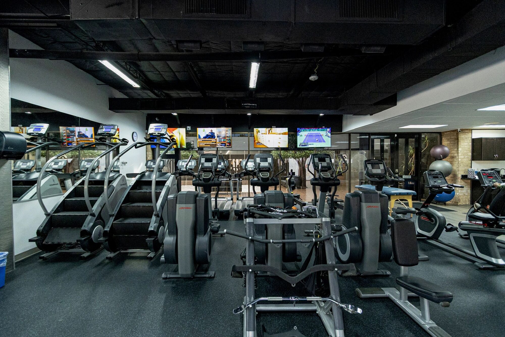 The main training floor